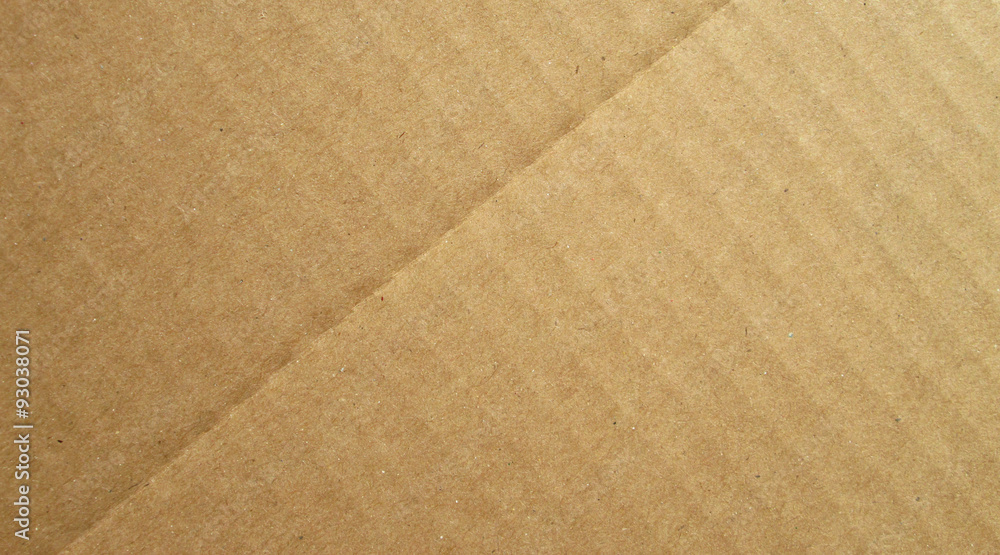 Fototapeta premium Corrugated cardboard as background