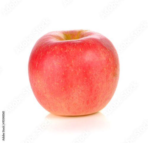 Apple on white background