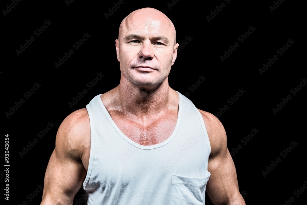 Portrait of confident man in vest Portrait of confident man in vest