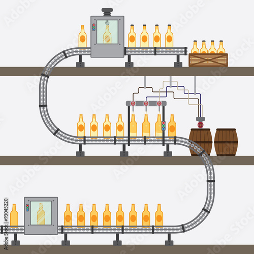 beer factory simple graphic
