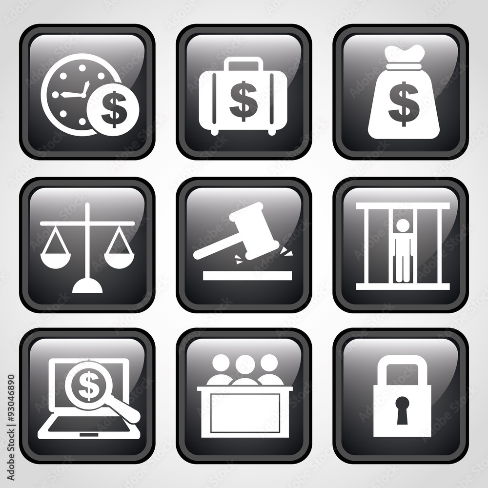 business set icons business set icons