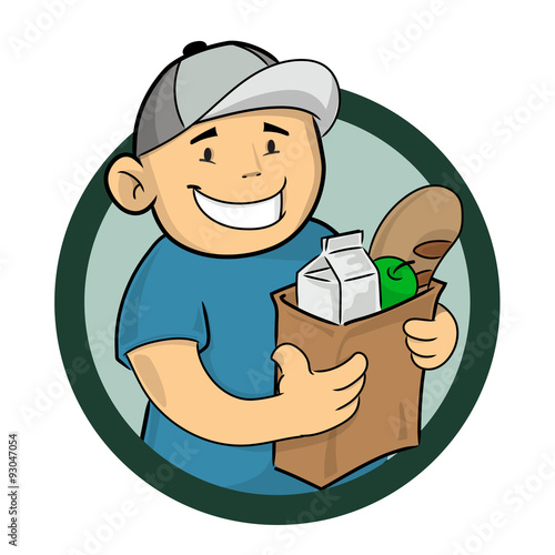 Grocery Delivery Service Square