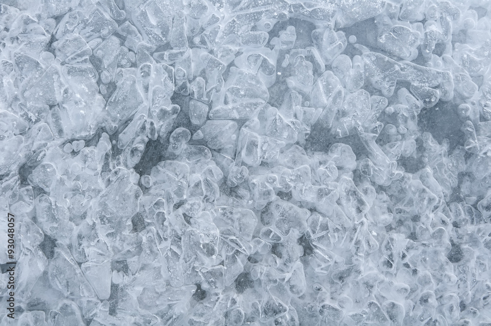 texture of the ice closeup texture of the ice closeup