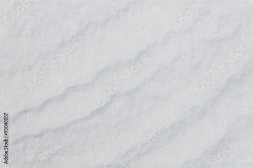background of fresh snow © Germanova Antonina