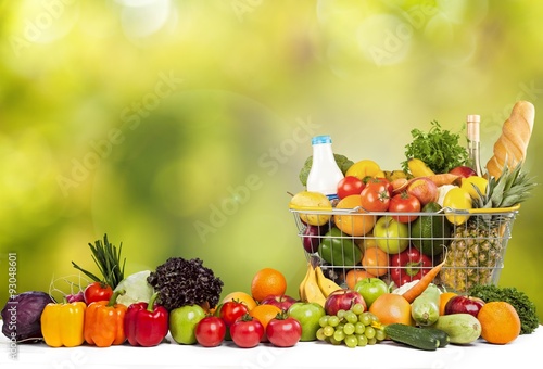 Fototapeta Naklejka Na Ścianę i Meble -  Food background.