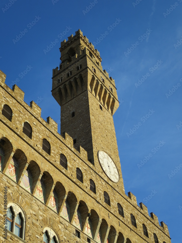 Palazzo Vecchio an der Piazza della Signoria