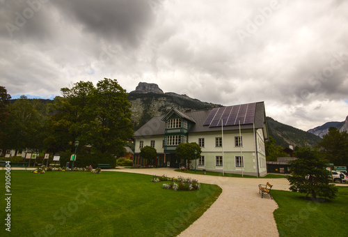 Das Dorf Altausse in der Steiermark (Österreich)