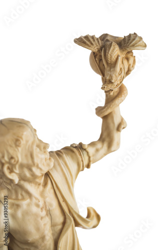 old ivory statuette