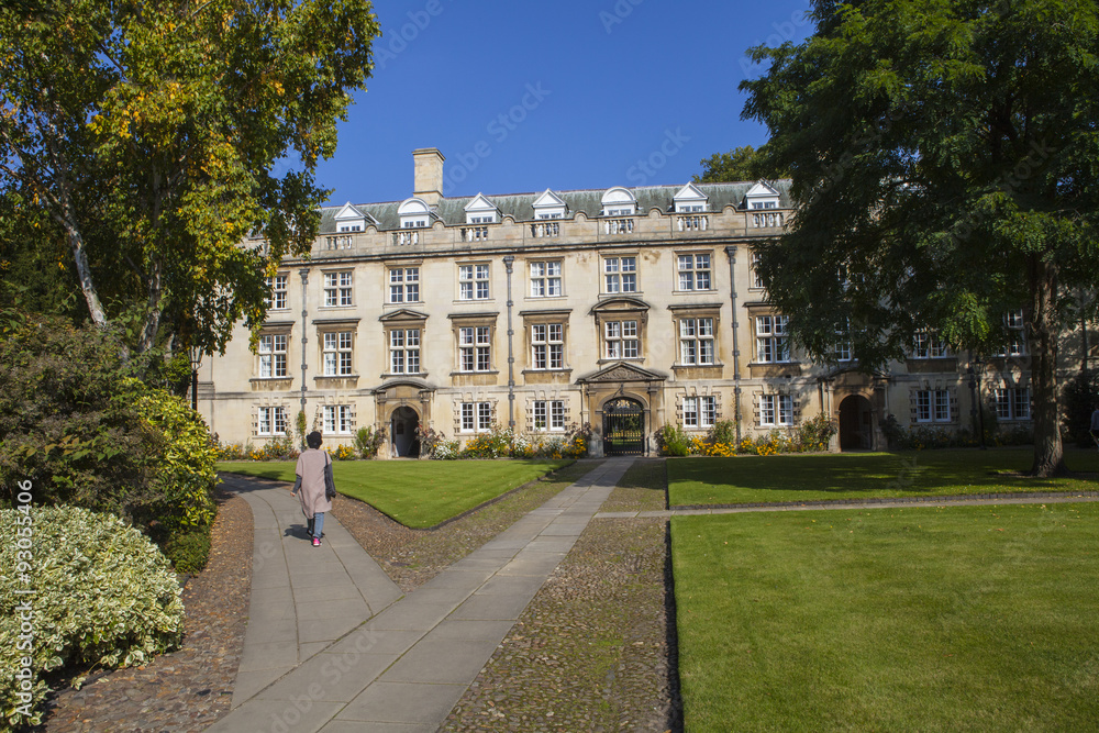 Fellows' Building at Christ's College in Cambridge