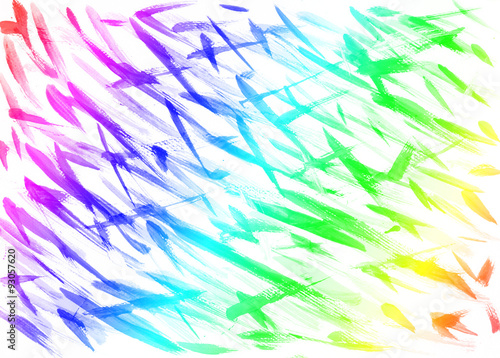 Abstract colorful rainbow painting arts backgrounds