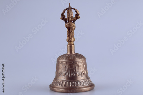 Bronze bell in the Indian tradition.
