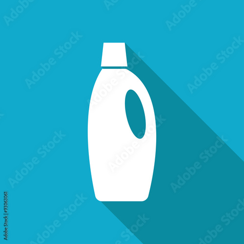 Flat cleaner bottle 