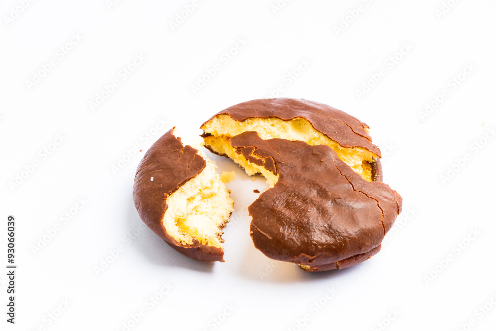chocolate on white background chocolate on white background