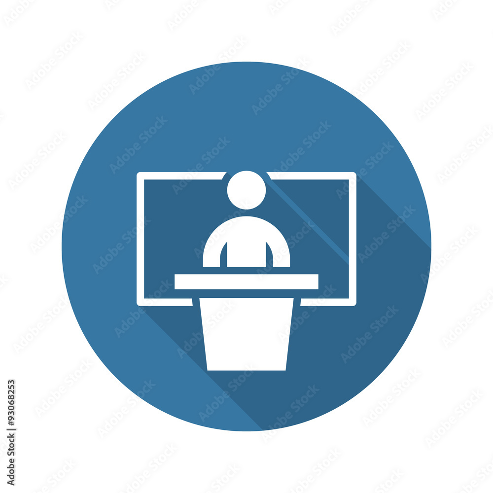 Training Icon. Business Concept. Flat Design. Training Icon. Business Concept. Flat Design.