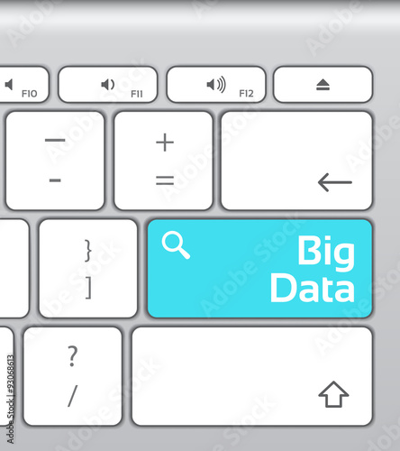 Big Data Enter Button Keyboard