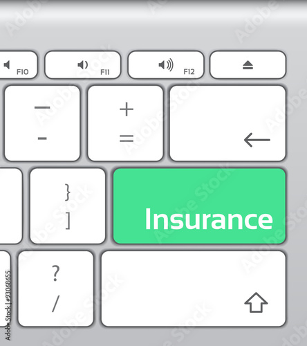 Insurance Enter Button Keyboard
