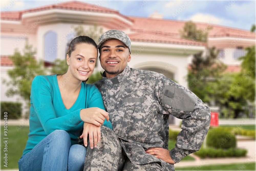 Fototapeta premium Veteran Family.