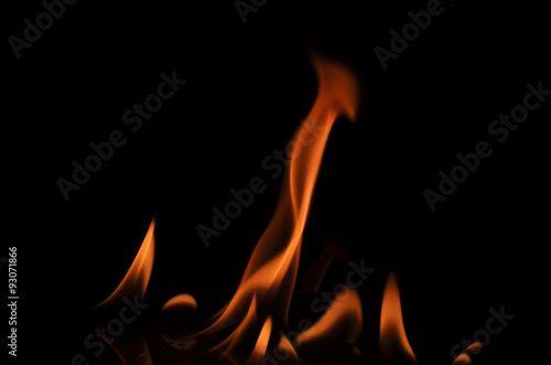 power of fire background texture
