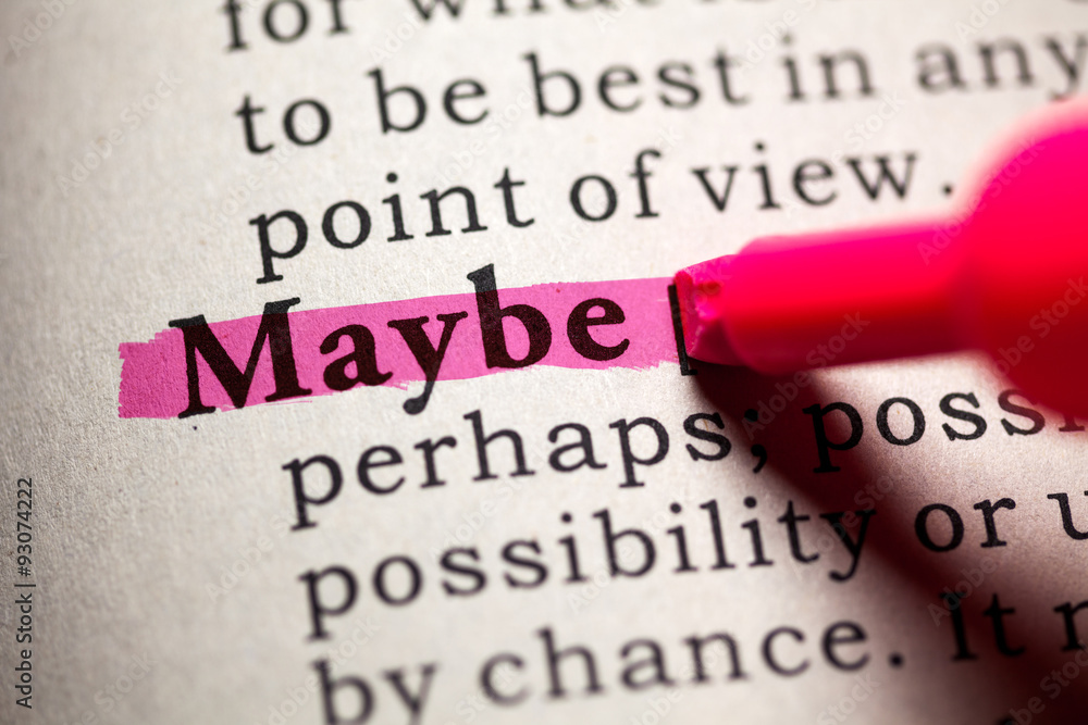 Fototapeta premium maybe