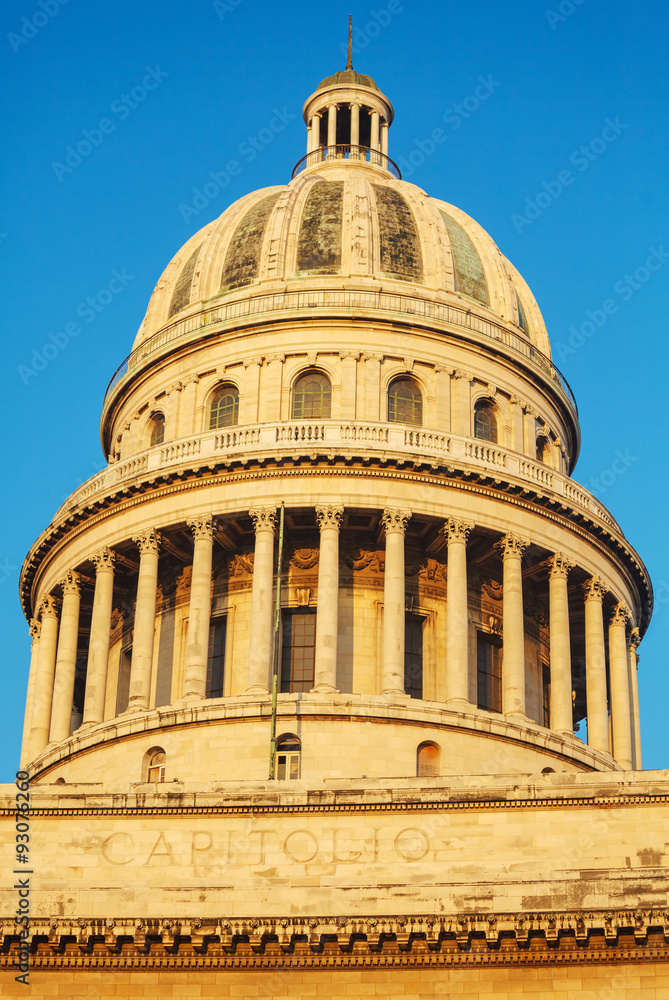 The Capitol building,  Havana