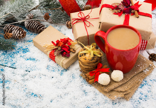 Christmas festive background