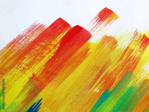 Colorful Abstract watercolor