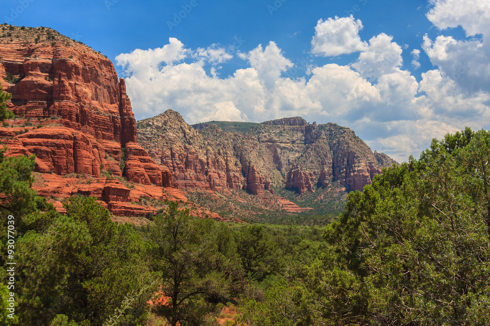 Naklejka premium Sedona Arizona in Southwest USA