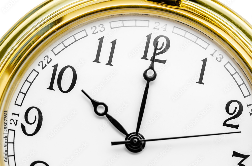 Close up of an Old clock face Close up of an Old clock face