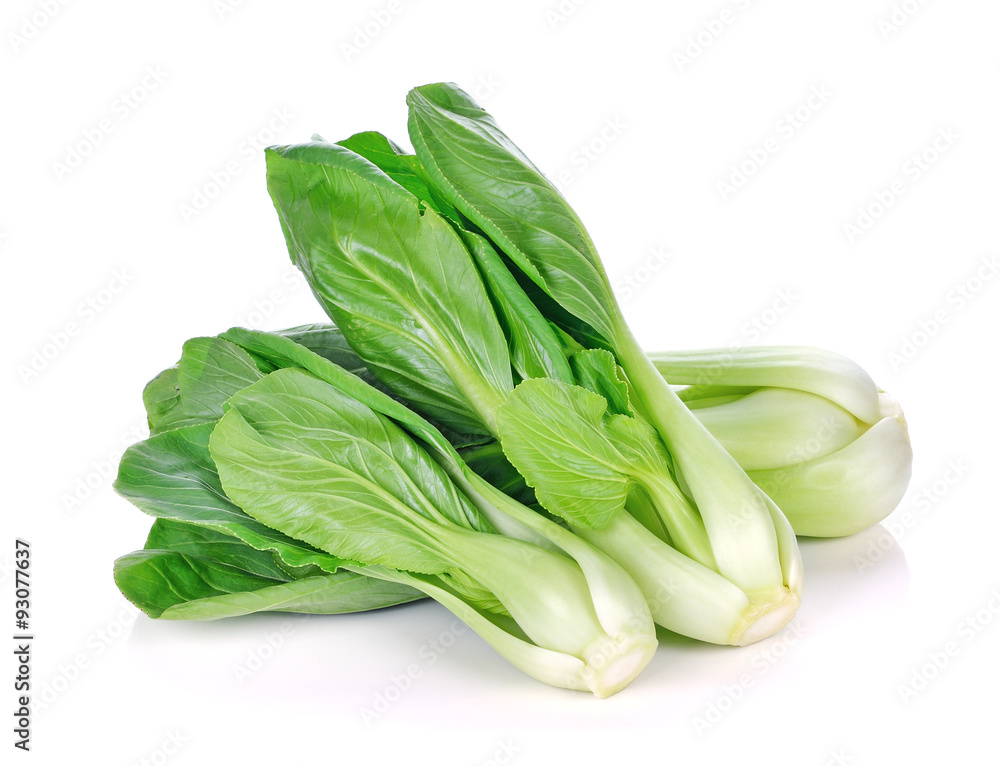 Bok choy (chinese cabbage) isolated on white Bok choy (chinese cabbage) isolated on white