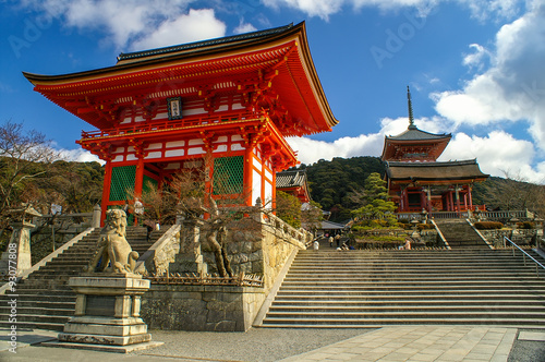 Daytime Image of Kyomizu Temple photo