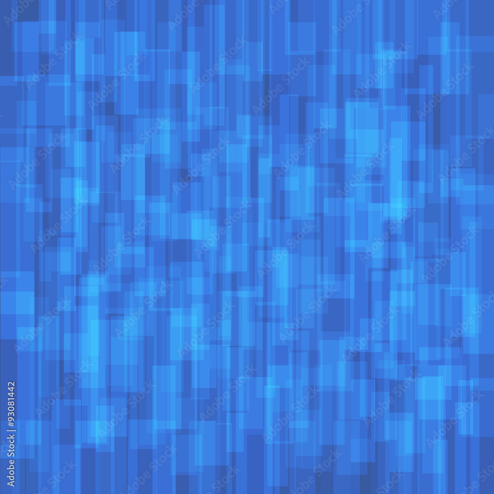 Abstract Blue Background with Rectangles. Vector Abstract Blue Background with Rectangles. Vector