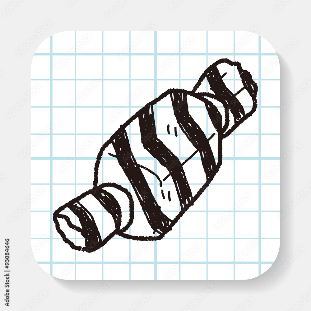 Christmas gift doodle