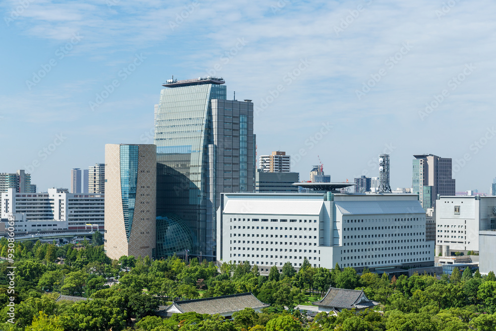 Osaka skyline