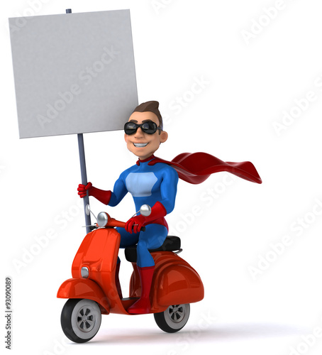 Fun superhero