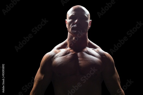 Portrait of bodybuilder
