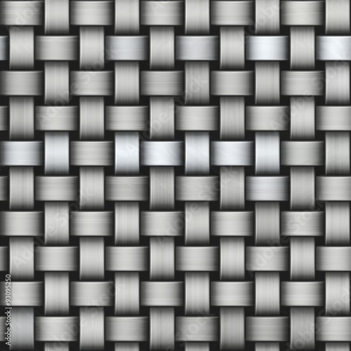 Striped background-silver