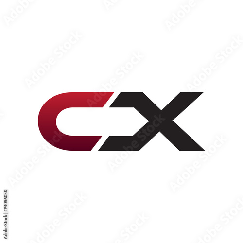 Free Download modern initial logo CX - GFXLoad