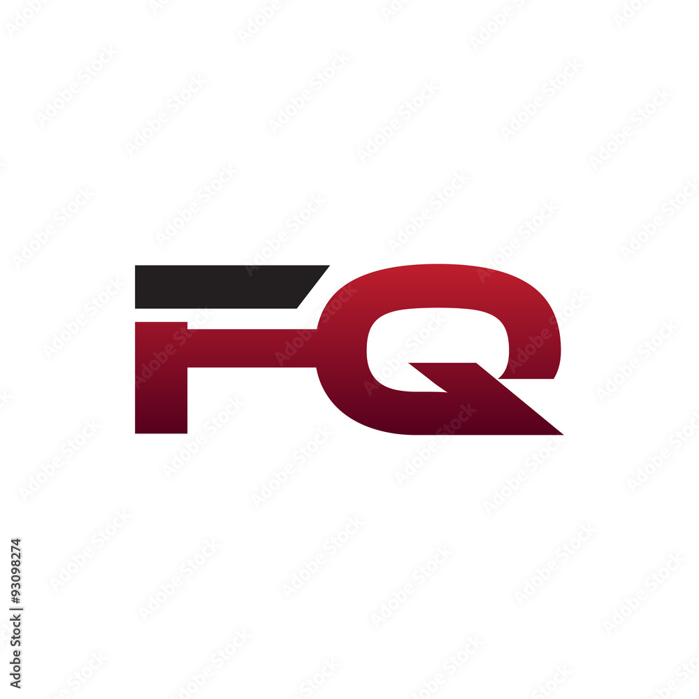 modern initial logo FQ modern initial logo FQ