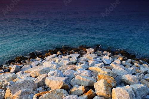rock of the beach