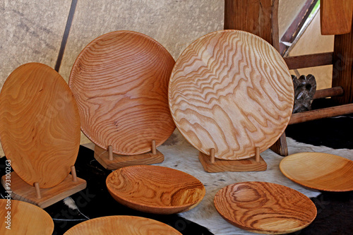 Viking wooden plates