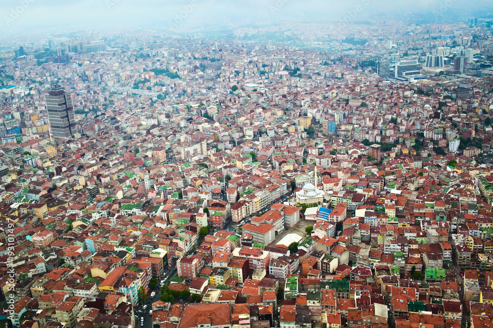 Obraz premium Istanbul view from the top