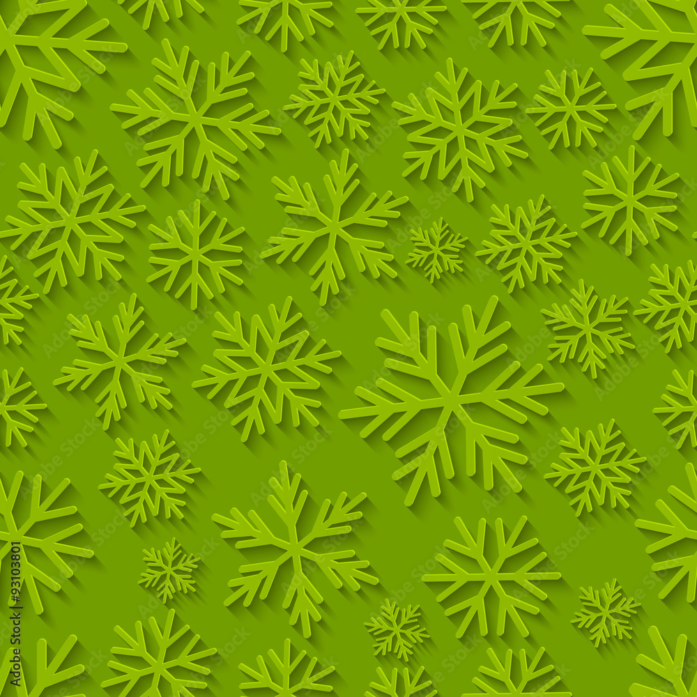 Seamless pattern with paper snowflakes Seamless pattern with paper snowflakes