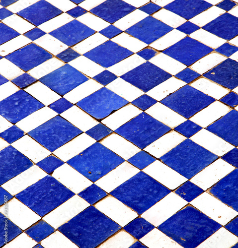 abstract morocco in africa tile the colorated pavement backgr