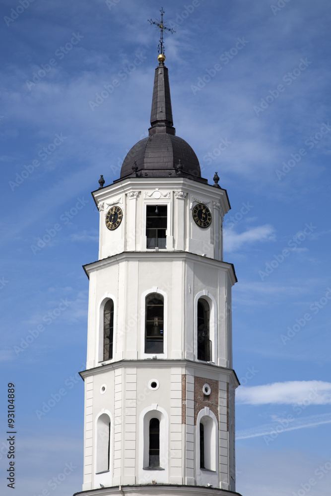 Cathedral Belfry; Bell Tower; Vilnius Cathedral Belfry; Bell Tower; Vilnius