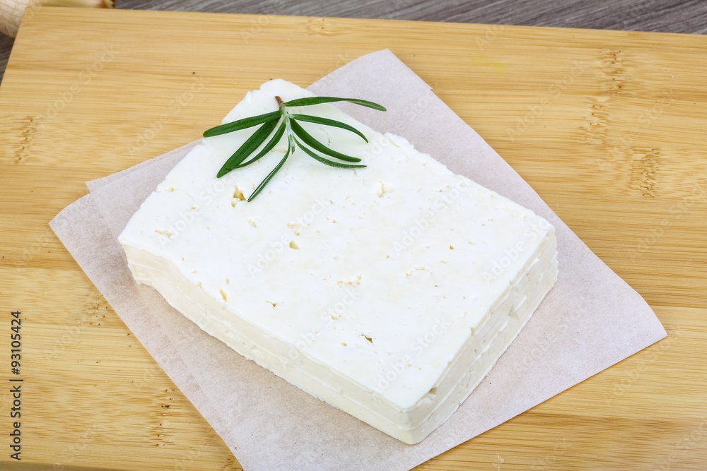 White bulgarian cheese