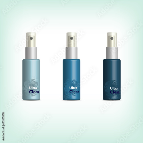 cosmetic packaging. Vector