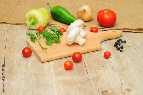 Fresh mixed vegetables