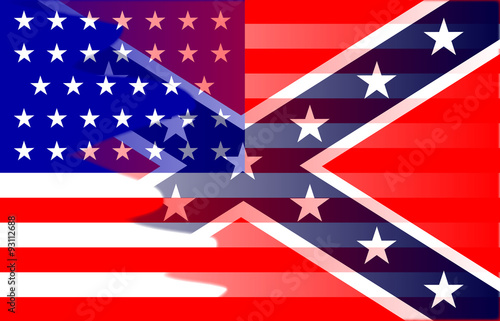 Civil War Flag Blend