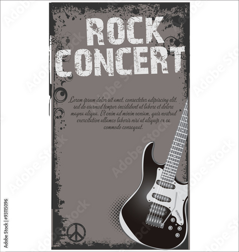 music concert poster