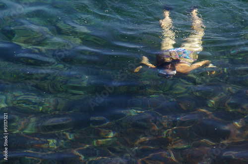 Fototapeta Baigneuse